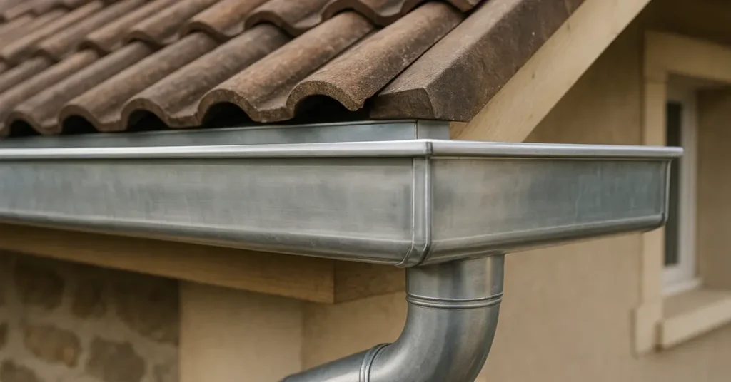 zinguerie toiture gouttiere zinc