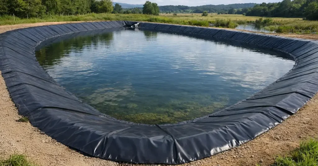 Géomembrane d’étanchéité pour bassin